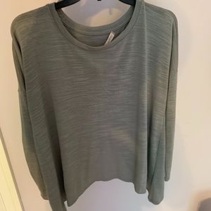 grey long sleeve